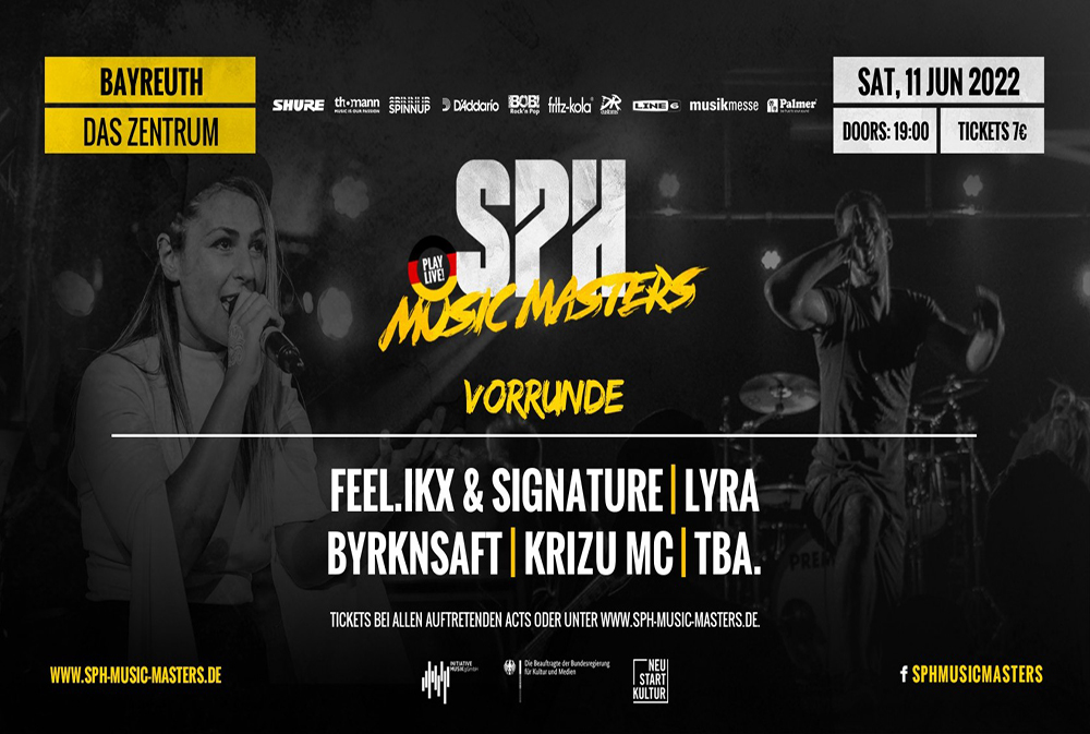 SPH Music Masters (Samstag, 2022-06-11, 19:15–13:31)