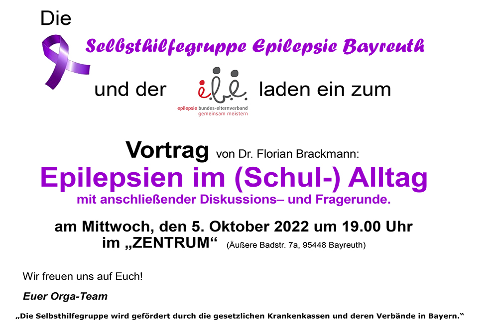 Epilepsien im (Schul-)Alltag (Mittwoch, 2022-10-05, 19:00–10:43)